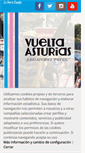 Mobile Screenshot of lavueltaasturias.com