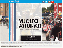 Tablet Screenshot of lavueltaasturias.com